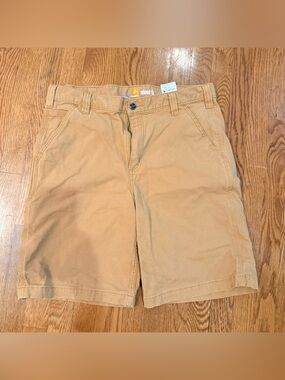 Carhartt Men's Tan Cargo Work Shorts. Size 36